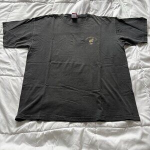 Y2K Caribbean Joe T Shirt Tee Mens Size Large 100% Cotton Lifes A Beach Black